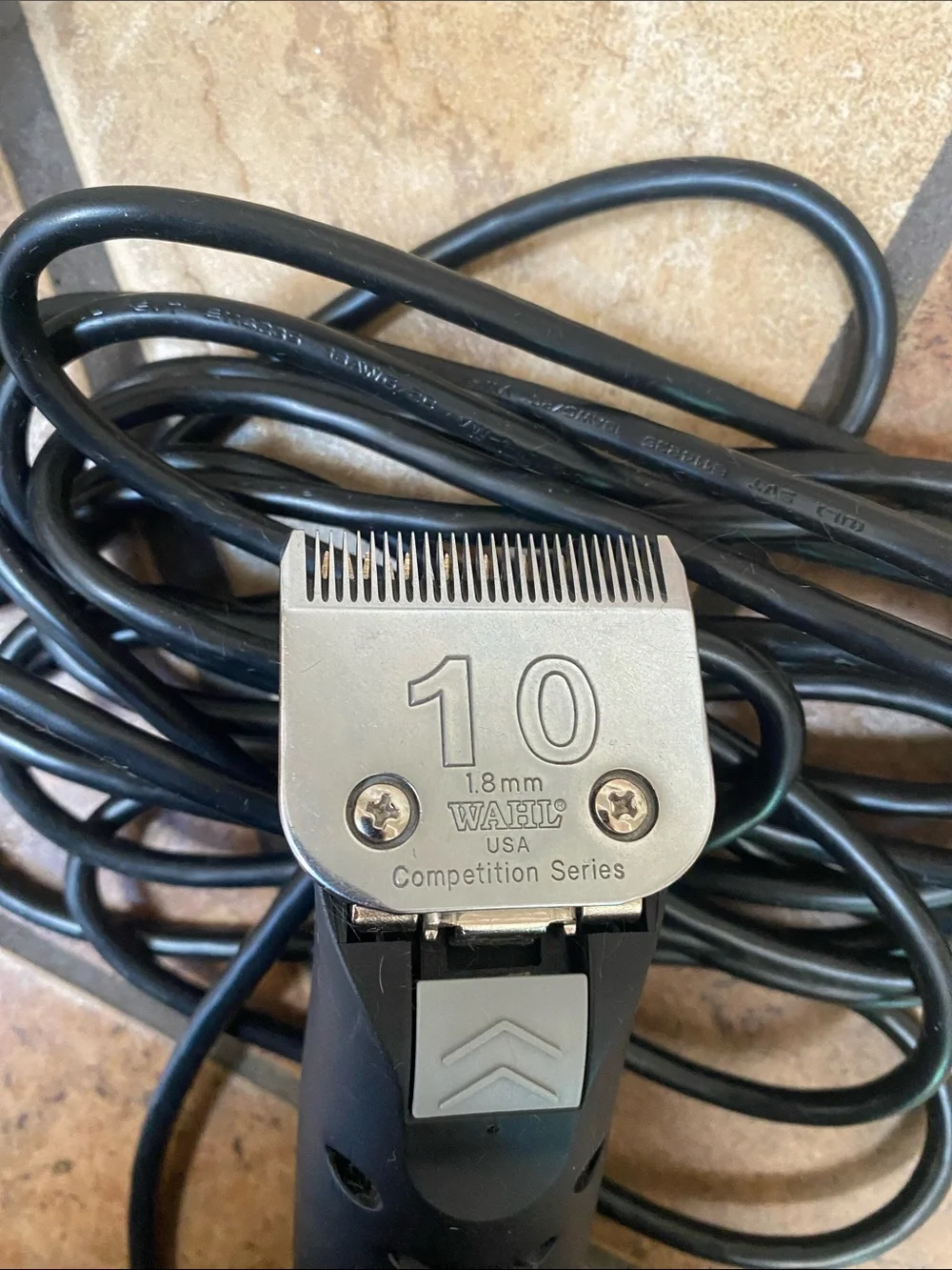 Wahl Black Corded Hair Clipper with Long Power Cord